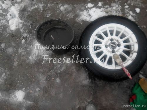 Моем колеса не пачкая руки автомобили,мойка колес,советы водителю