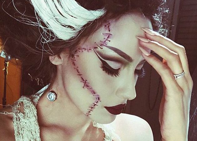 Макияж на Хеллоуин: 10 прекрасных ужасных идей красота,макияж,праздник,Хеллоуин