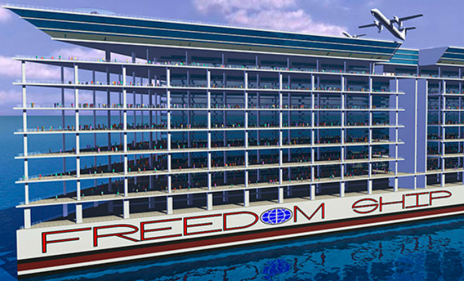 Больше Титаника: на воду спускают плавучий город будут, плавучий, Freedom, человек, миллиона, город, постоянно, проживать, около, Компания, планирует, продавать, судне, недвижимость, Размеры, борту, частные, виллы, многоэтажные, зданияhttpwwwyoutubecomwatchvsds7xCgvvlEВсего