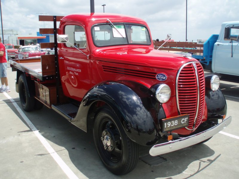 Ford V8 85 (1938, фото из Австралии) ford, американские грузовики, грузовик