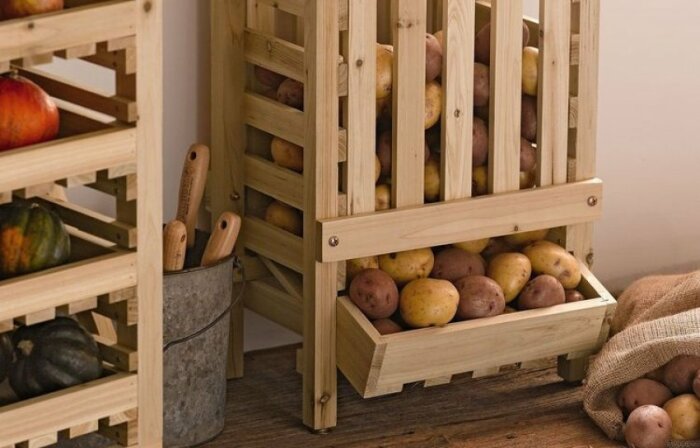 Как хранить картофель в квартире, чтобы он оставался свежим до весны лайфхак,овощи,полезные советы,хранение