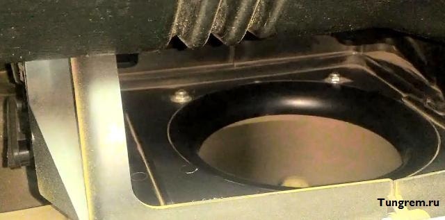 Демонстрация работы рычага рециркуляции воздуха Лада Калина