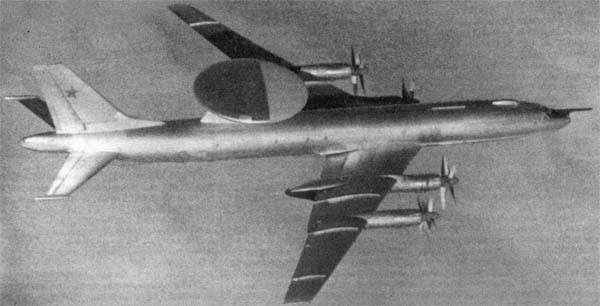 Технические особенности самолета ДРЛО Ту-126