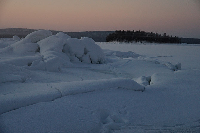 Полярный круг – царство снега и льда Полярный круг – царство снега и льда