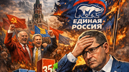 Трещина в монолите: почему «Единая Россия» впервые проигрывает оппозиции в сумме голосов
