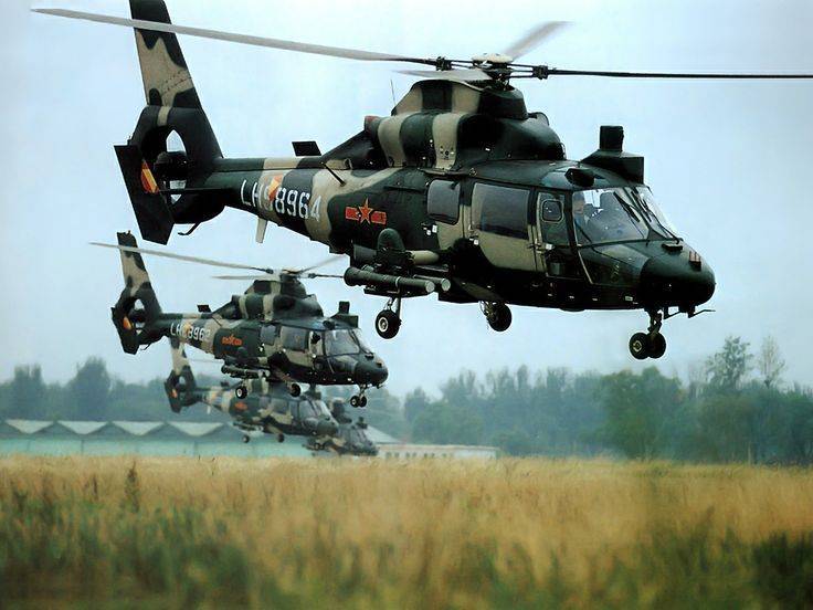 Западные боевые вертолёты для Китая Западные боевые вертолёты для Китая ввс