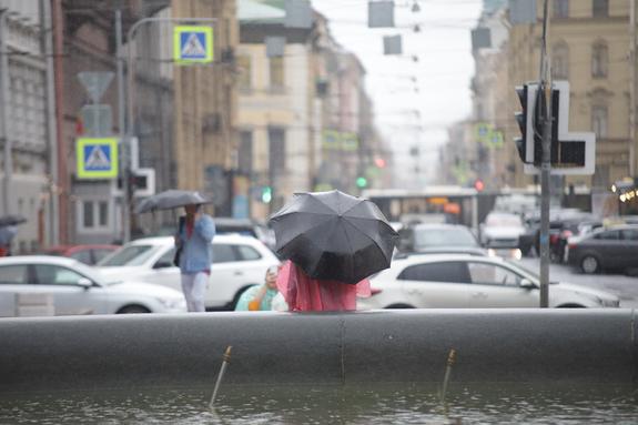 В Петербурге ожидается начало дождливого периода