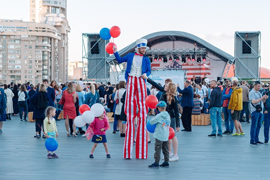 Екатеринбург отпраздновал День независимости США