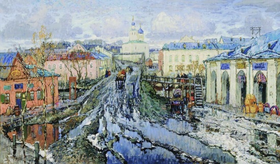 Художник Константин Горбатов . Дорога в Китеж Художник Константин Горбатов . Дорога в Китеж