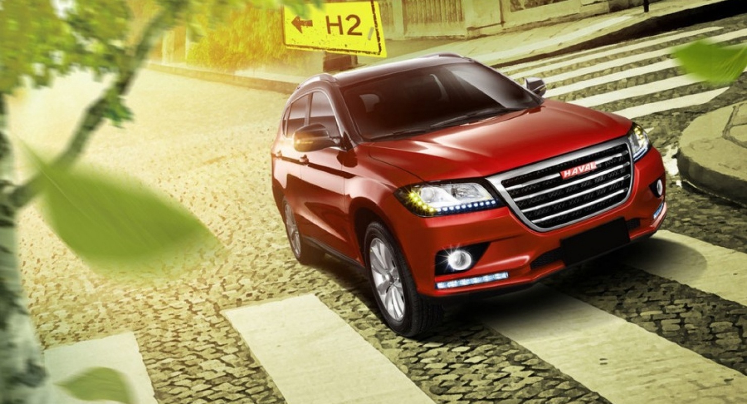 Салон нового внедорожника Haval H5 показан на снимках