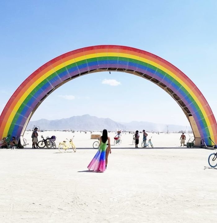 Невероятные снимки с самого безумного фестиваля планеты burning man, Горящий человек, Фестиваль, атмосферные снимки, виды, невада, необычное искусство, фото