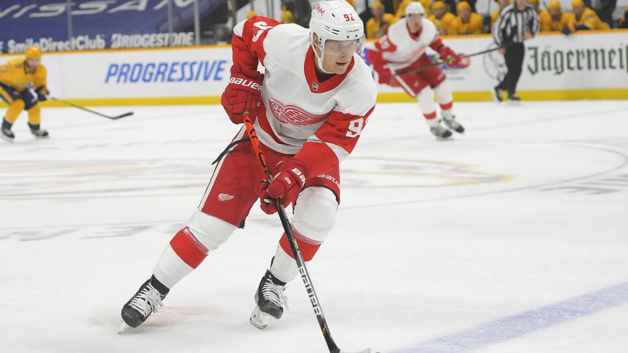 Гол Наместникова помог «Детройту» на выезде победить «Чикаго» в матче НХЛ