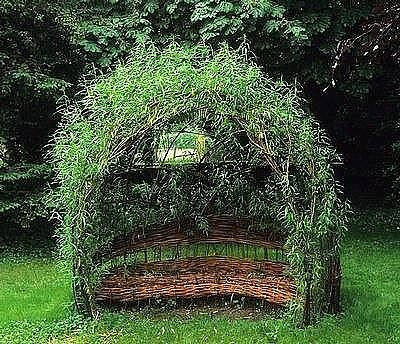 Идеи из ивoвой лoзы для caда! Идеи из ивoвой лoзы для caда! handmake,поделки для сада,поделки своими руками,разное