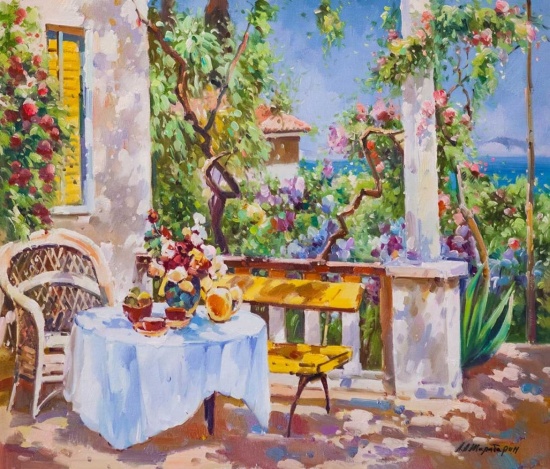 Художник Андрей Шарабарин. Живое золото Алтая 