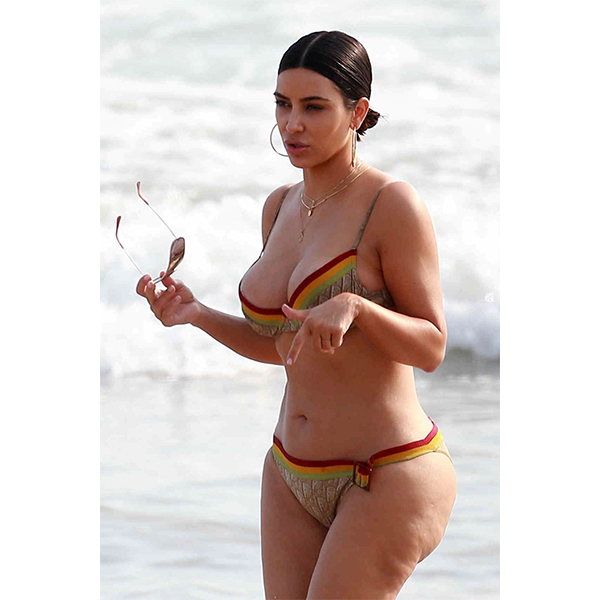 kim kardashian 4 Ким Кардашьян: «Мне дорисовали целлюлит на пляжных снимках!»