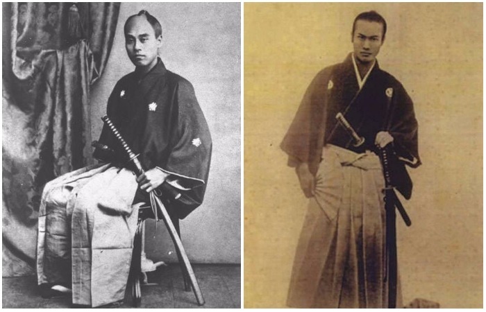 Фотографии потомственных самураев, которые были элитой войск средневековой Японии.