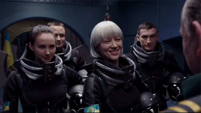 В новом блокбастере Люка Бессона делегацию с Земли представляет Украина