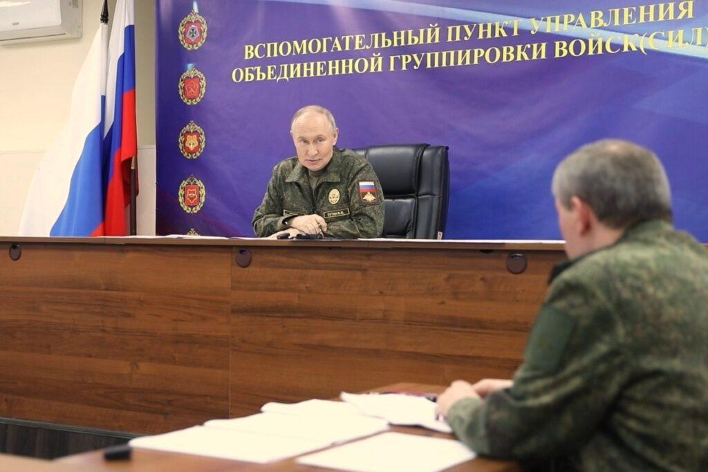 Путин заслушал доклады о ситуации на СВО и испытаниях «Буревестника»