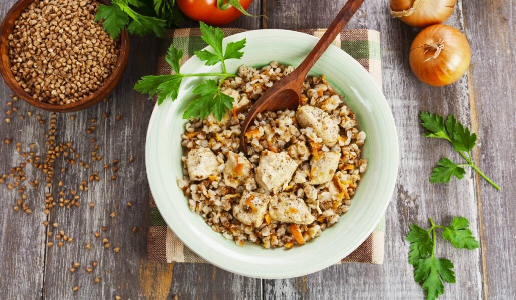 гречка с курицей в мультиварке