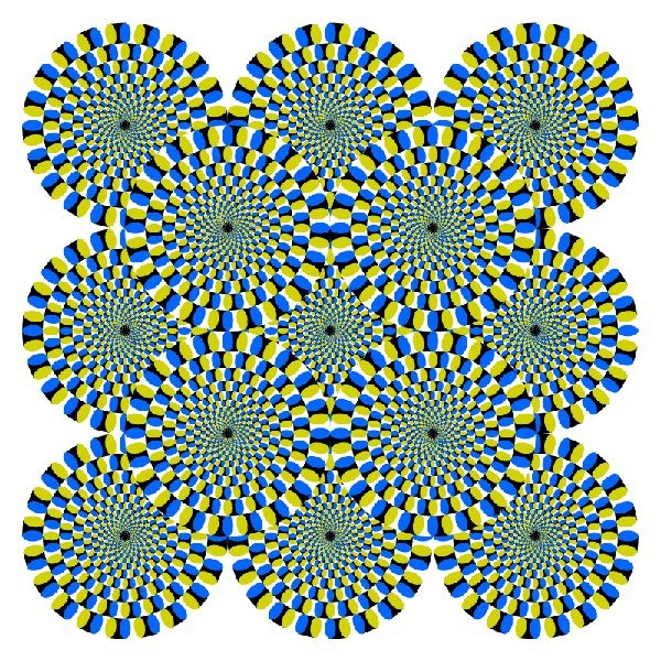 Удивительные оптические иллюзии. Как они работают? точки, вокруг, шахматной, видим, почему, линии, выглядит, движения, иллюзии, самом, полосы, цвета, объектов, изображения, прямые, зрительной, клетки, кажется, появляется, клетка