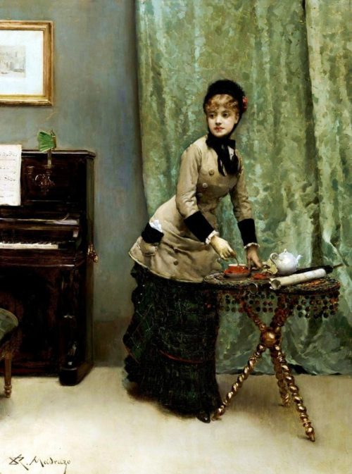 художник La Toilette Raimundo de Madrazo y Garreta картины – 14