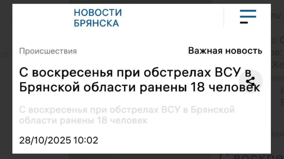Скрин "Новости Брянска".