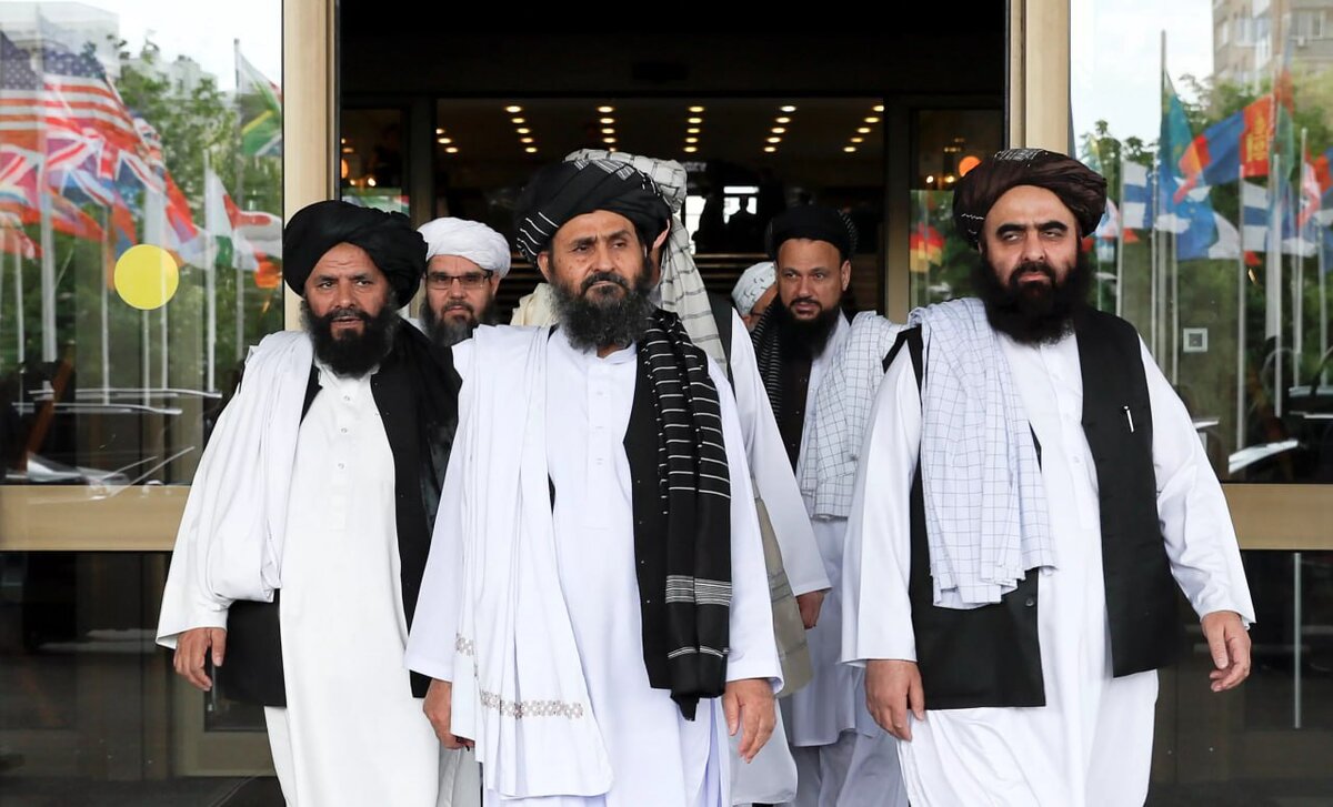 Делегация из Кабуля прибыла на Международный экономический форум в городе на Неве Признанное ООН террористическим находящееся под санкциями движение «Талибан»* можно исключить из списка запрещённых в