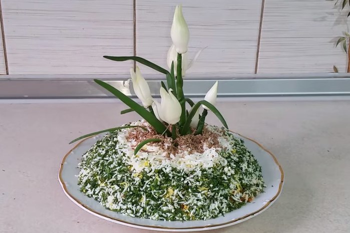 удобный устойчивый салат подснежник рецепт с фото привнести этот