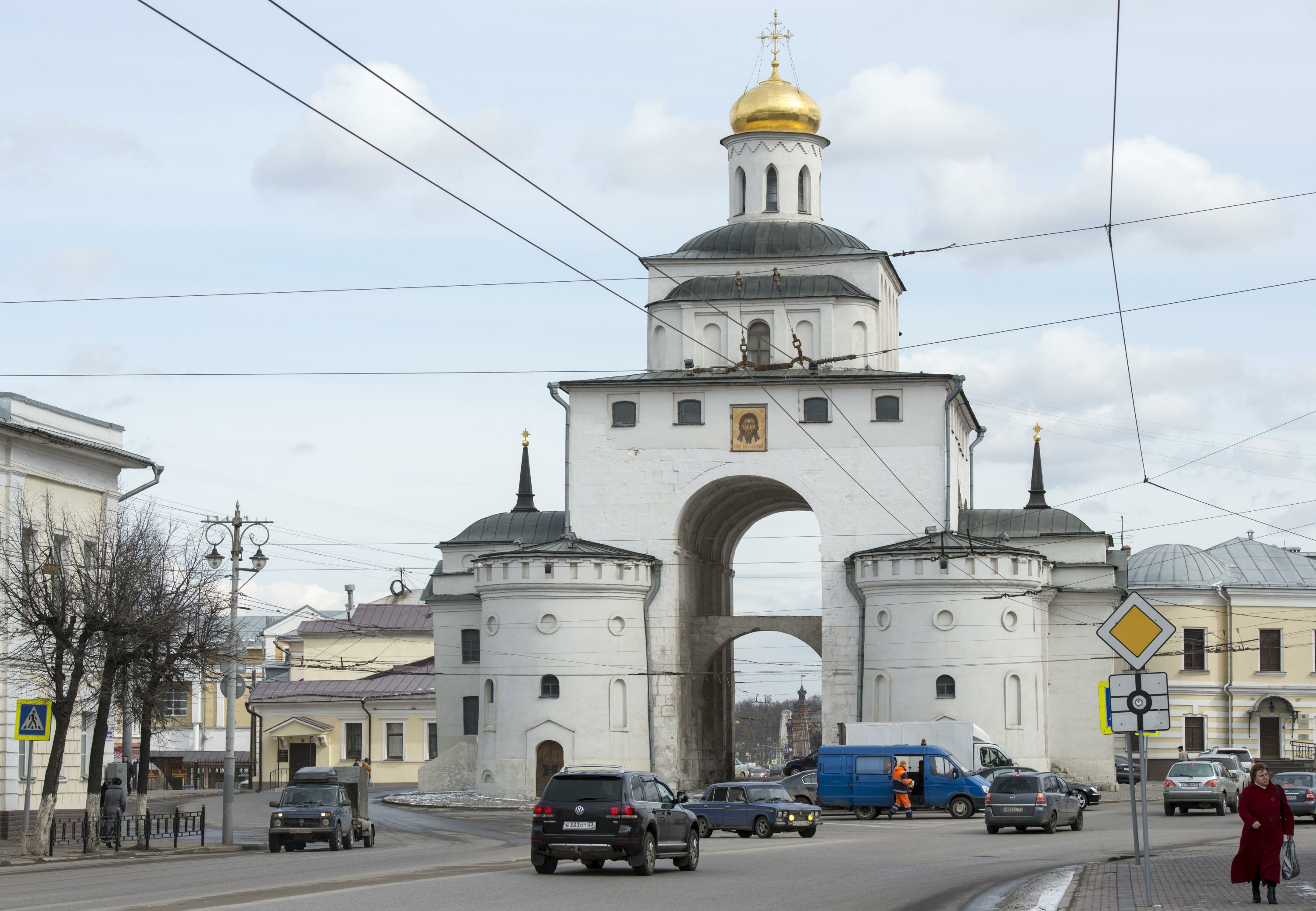 Золотые ворота, Владимир разруха