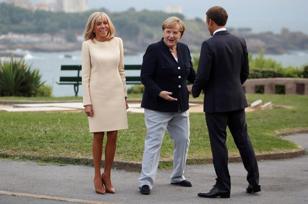 Забавные кадры саммита G7 2019