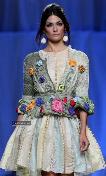 Из воздуха и пряжи: одежда от дизайнеров, связанная крючком… Из воздуха и пряжи: одежда от дизайнеров, связанная крючком… вдохновение,вязание крючком,идеи,Одежда