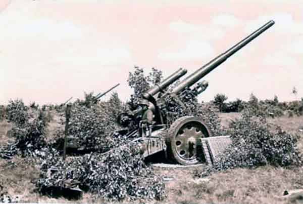 Трофейные 105-мм пушки и 150-мм тяжелые полевые гаубицы на службе в РККА Трофейные 105-мм пушки и 150-мм тяжелые полевые гаубицы на службе в РККА оружие