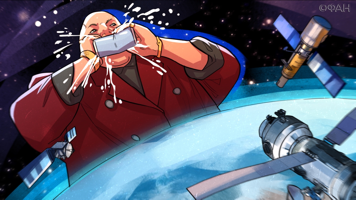 Барецкий рассказал, как разгрыз банку с пивом в корабле Безоса на земной орбите