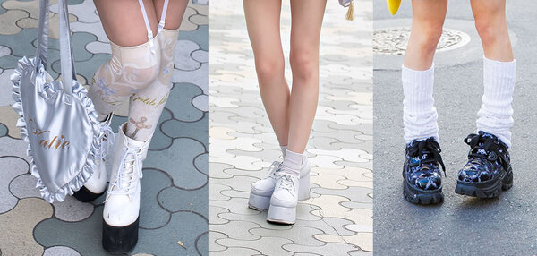 Ножки косолапых японок