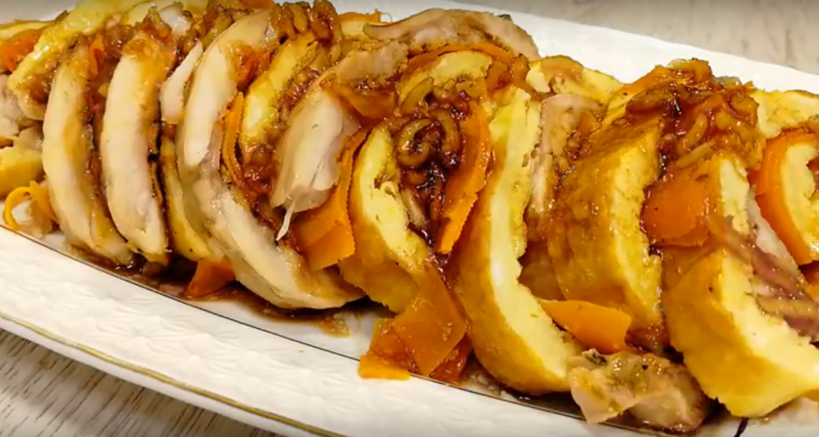 Шикарный закусочный рулет