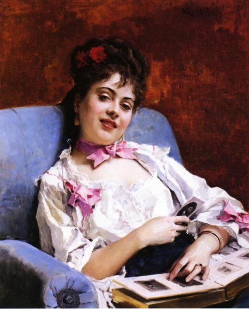 художник La Toilette Raimundo de Madrazo y Garreta картины – 13