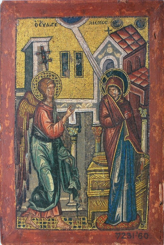 Мозаичная икона 1300