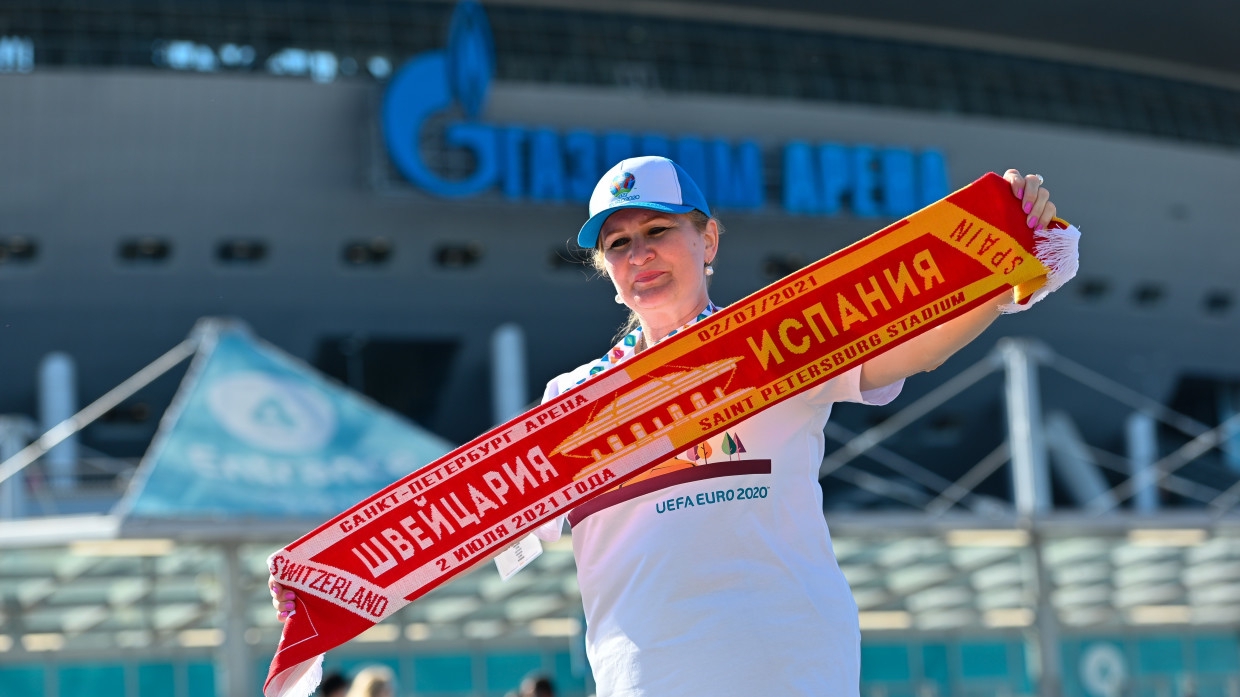 Гости из 118 стран побывали на Чемпионате Европы по футболу в Санкт-Петербурге