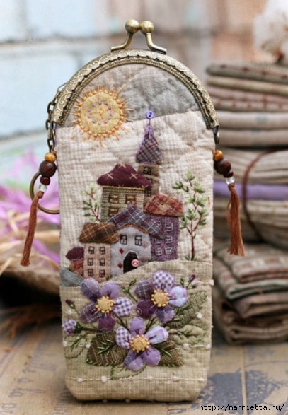 ЛОСКУТНОЕ ШИТЬЕ. ФУТЛЯРЫ ДЛЯ ОЧКОВ - КРАСИВЫЕ ИДЕИ