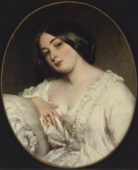XIX век в портретах немецкого живописца Франца Винтерхальтера