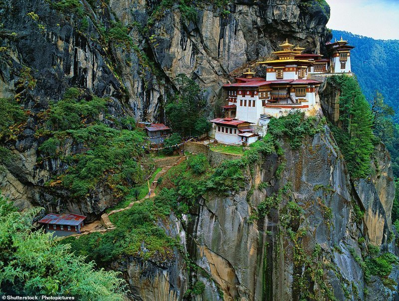 Монастырь Паро Такцанг, Бутан в горах, высоко, достопримечательности, на высоте, путешественникам на заметку, путешественнику на заметку, самые высокие, туристу на заметку