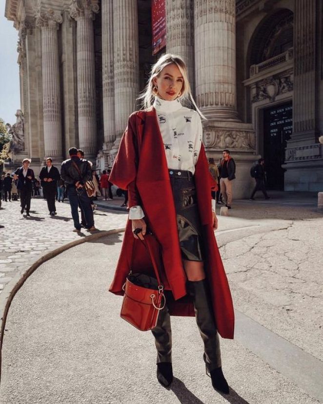 20 стильных street style идей для начала осени мода,мода и красота,модные образы,модные тенденции,осень,уличная мода