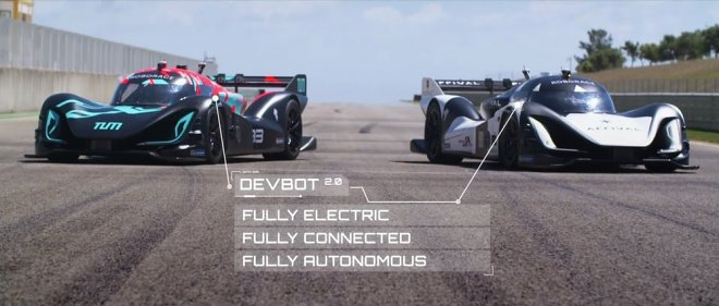 Проведена первая в мире робогонка авто и мото,гонки,роботы