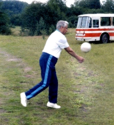 Спорт из жизни Ельцина никогда не уходил