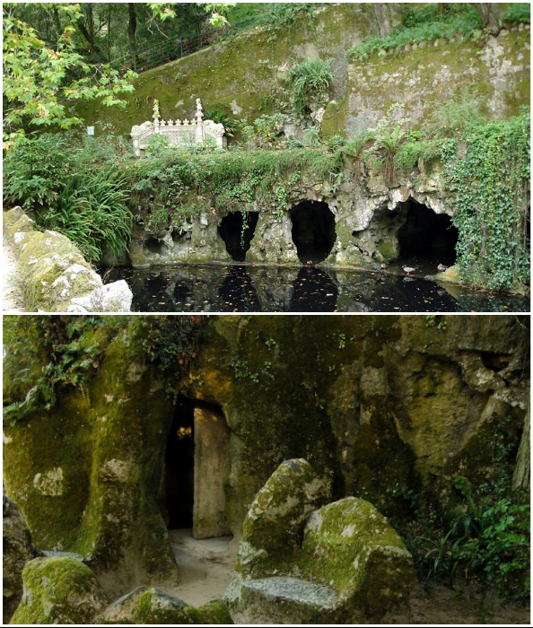 Подземные гроты, лабиринты и башни привлекают своей таинственностью и особенным смыслом (Quinta da Regaleira, Португалия). Подземные гроты, лабиринты и башни привлекают своей таинственностью и особенным смыслом (Quinta da Regaleira, Португалия).