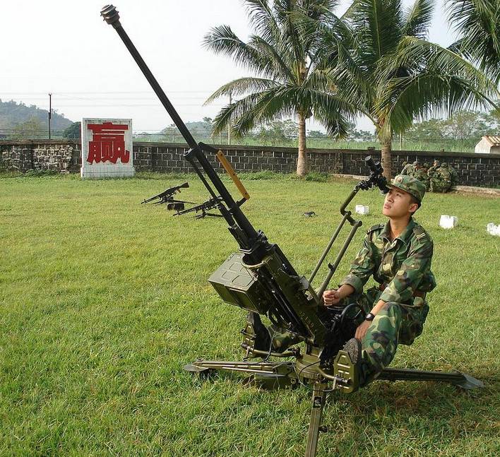 Современные китайские зенитные орудия Современные китайские зенитные орудия оружие