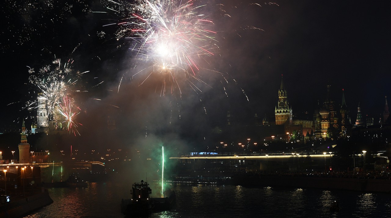 Празднование Дня города в Москве