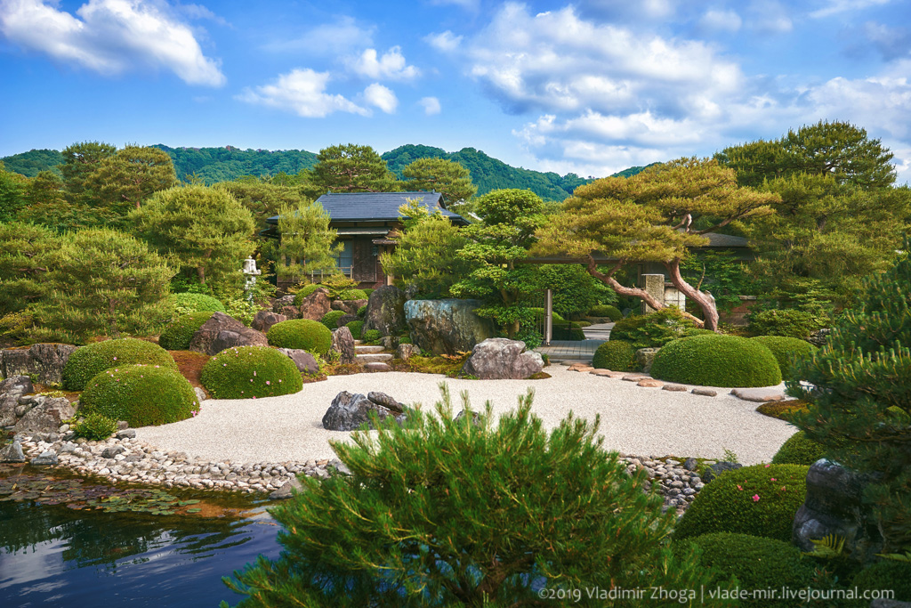 Японские сады как произведения искусства 