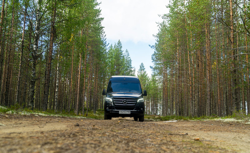 Коммерческий корабль: тест Mercedes-Benz Sprinter Tourer авто,автомобиль,автосалон,Россия