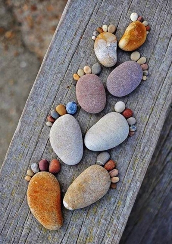 Креатив из камней 